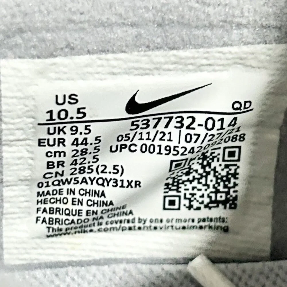 Nike Free Run 2 “Wolf Grey” Men’s Size 10.5 Lightweight Running Sneakers